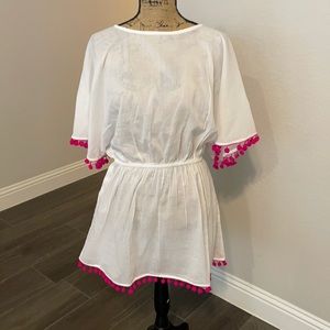 NWT Mud Pie Kiara Pom coverup